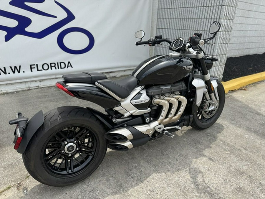 2022 Triumph Rocket 3 R Black Sapphire Black Silver Ice R