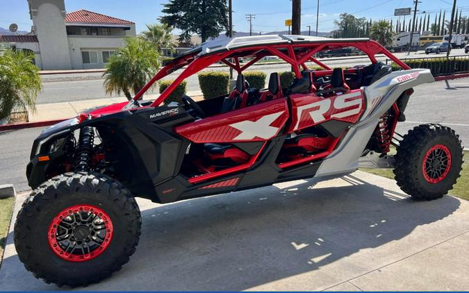 2025 Can-Am® Maverick X3 Max X RS Turbo RR With Smart-Shox Fiery Red & Hyper Silver