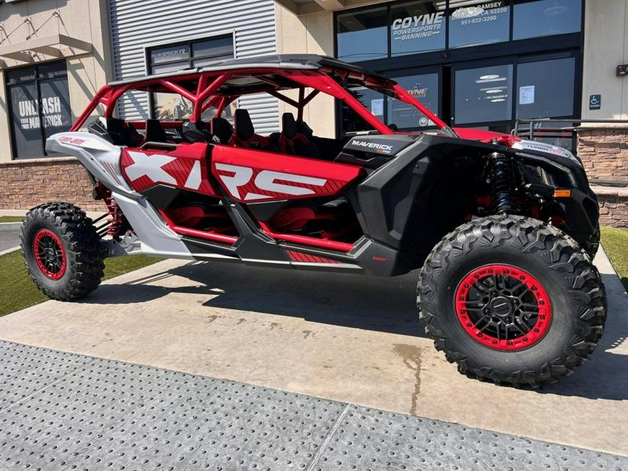 2025 Can-Am® Maverick X3 Max X RS Turbo RR With Smart-Shox Fiery Red & Hyper Silver