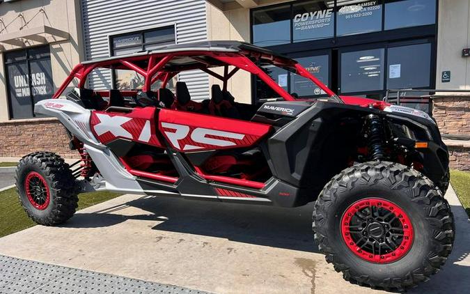 2025 Can-Am® Maverick X3 Max X RS Turbo RR With Smart-Shox Fiery Red & Hyper Silver