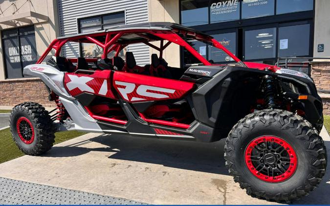 2025 Can-Am® Maverick X3 Max X RS Turbo RR With Smart-Shox Fiery Red & Hyper Silver