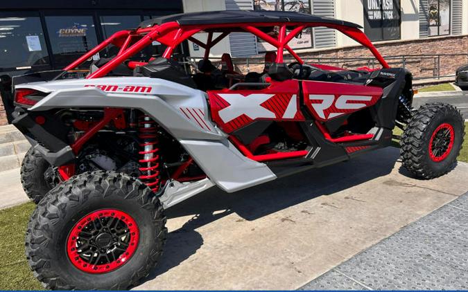 2025 Can-Am® Maverick X3 Max X RS Turbo RR With Smart-Shox Fiery Red & Hyper Silver