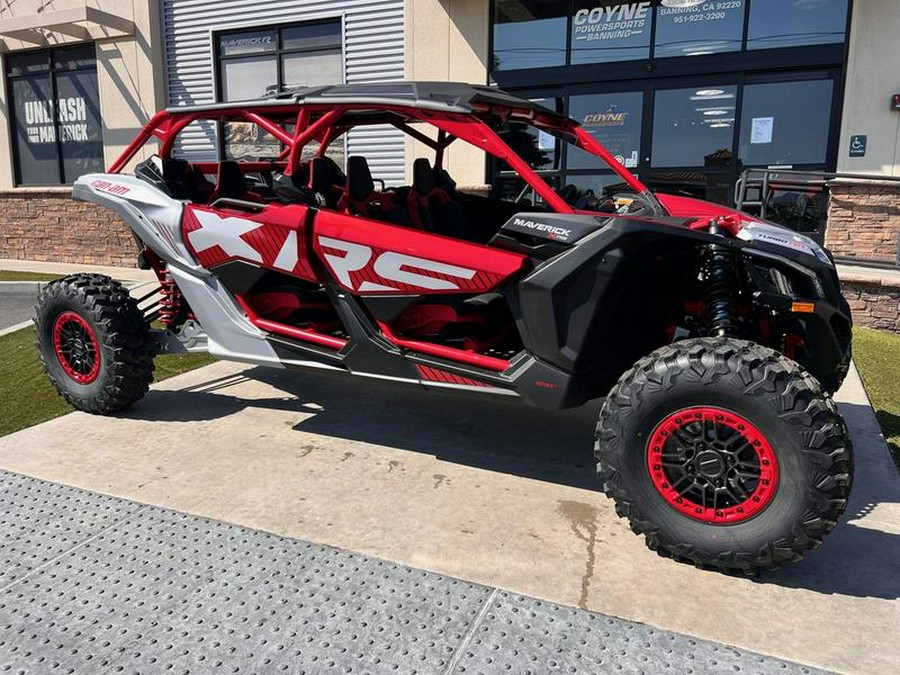 2025 Can-Am® Maverick X3 Max X RS Turbo RR With Smart-Shox Fiery Red & Hyper Silver