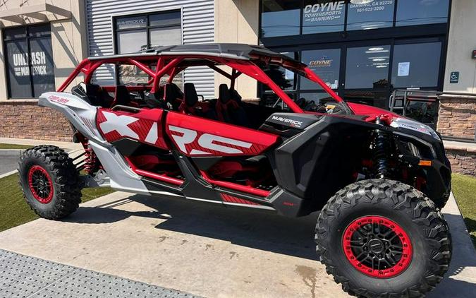 2025 Can-Am® Maverick X3 Max X RS Turbo RR With Smart-Shox Fiery Red & Hyper Silver