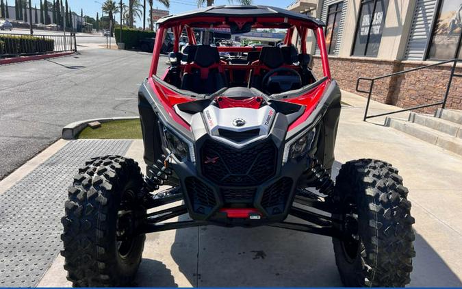 2025 Can-Am® Maverick X3 Max X RS Turbo RR With Smart-Shox Fiery Red & Hyper Silver