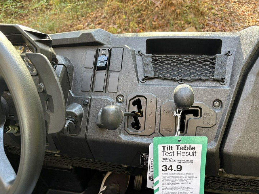 2026 Honda® Pioneer 700 Deluxe