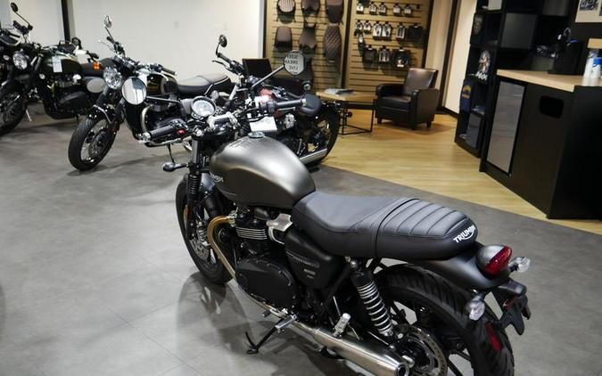 2023 Triumph Speed Twin 900 Matte Ironstone
