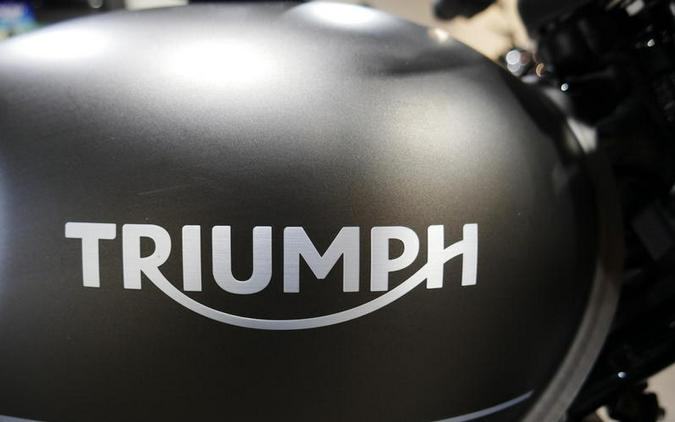 2023 Triumph Speed Twin 900 Matte Ironstone