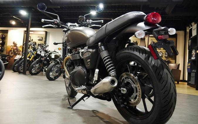 2023 Triumph Speed Twin 900 Matte Ironstone