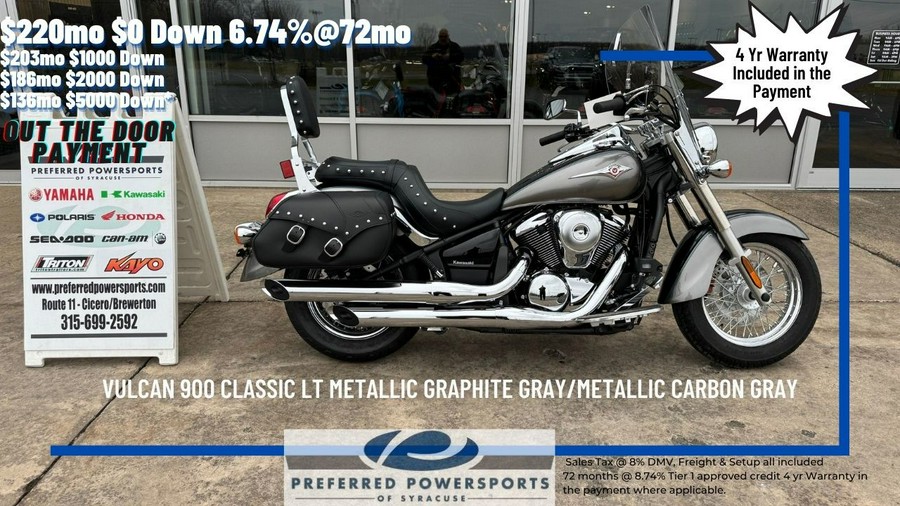 2024 Kawasaki Vulcan 900 Classic LT Metallic Graphite Gray/Metallic Carbon Gray