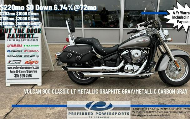 2024 Kawasaki Vulcan 900 Classic LT Metallic Graphite Gray/Metallic Carbon Gray