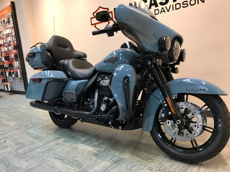 2024 Harley-Davidson Ultra Limited Sharkskin Blue - Black Finish FLHTK