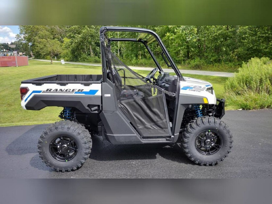 2024 Polaris Industries RANGER XP KINETIC ULTIMATE ICY WHITE RIDE COMMAND, 2 YEAR WARRANTY