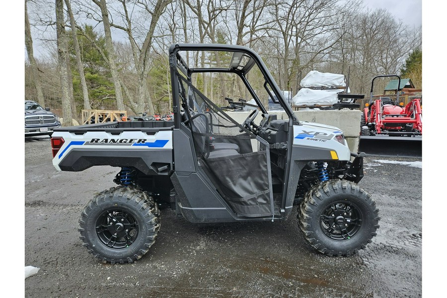 2024 Polaris Industries RANGER XP KINETIC ULTIMATE ICY WHITE RIDE COMMAND, 2 YEAR WARRANTY