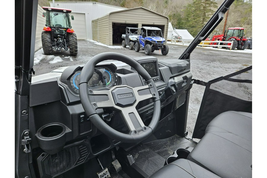 2024 Polaris Industries RANGER XP KINETIC ULTIMATE ICY WHITE RIDE COMMAND, 2 YEAR WARRANTY