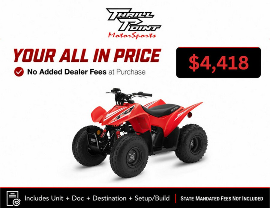 2026 Honda TRX90X