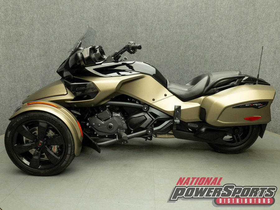 2021 CAN-AM SPYDER F3 T SE6 TRIKE W/ABS