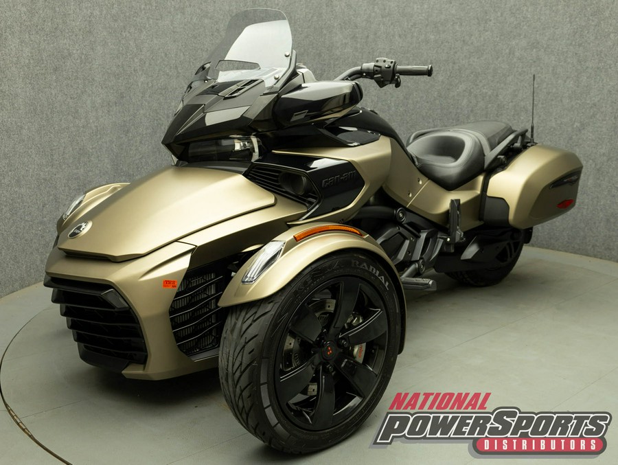 2021 CAN-AM SPYDER F3 T SE6 TRIKE W/ABS