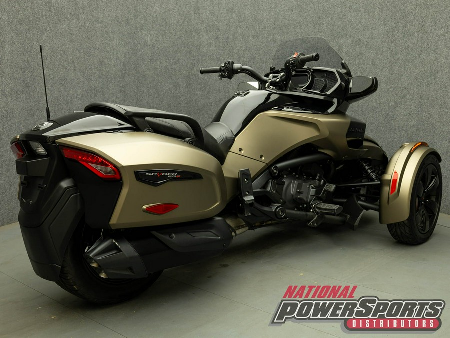 2021 CAN-AM SPYDER F3 T SE6 TRIKE W/ABS