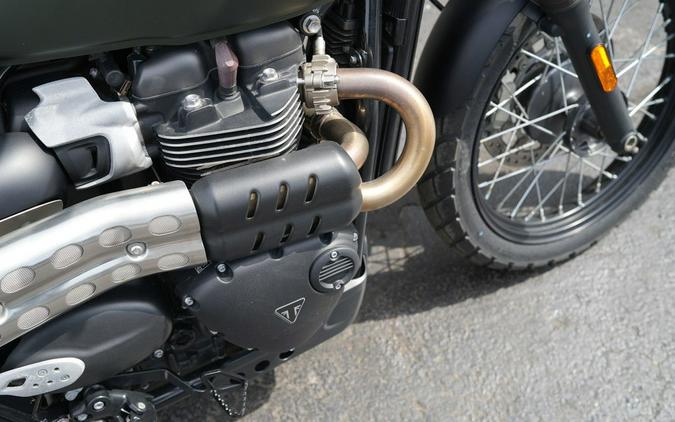 2023 Triumph Scrambler 900 Matte Khaki Green