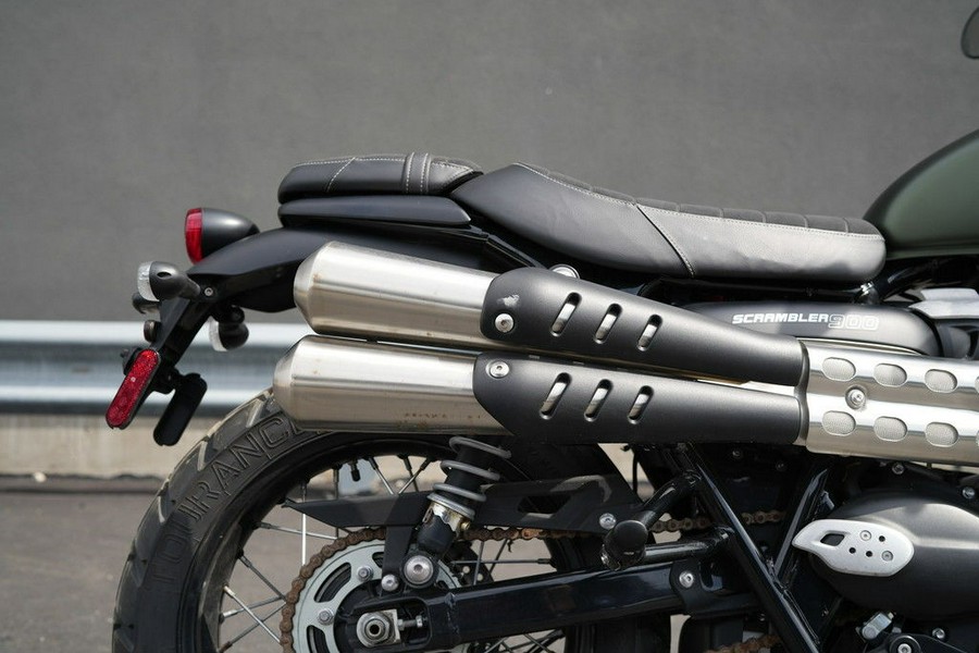 2023 Triumph Scrambler 900 Matte Khaki Green
