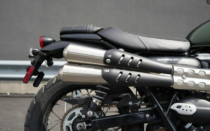2023 Triumph Scrambler 900 Matte Khaki Green