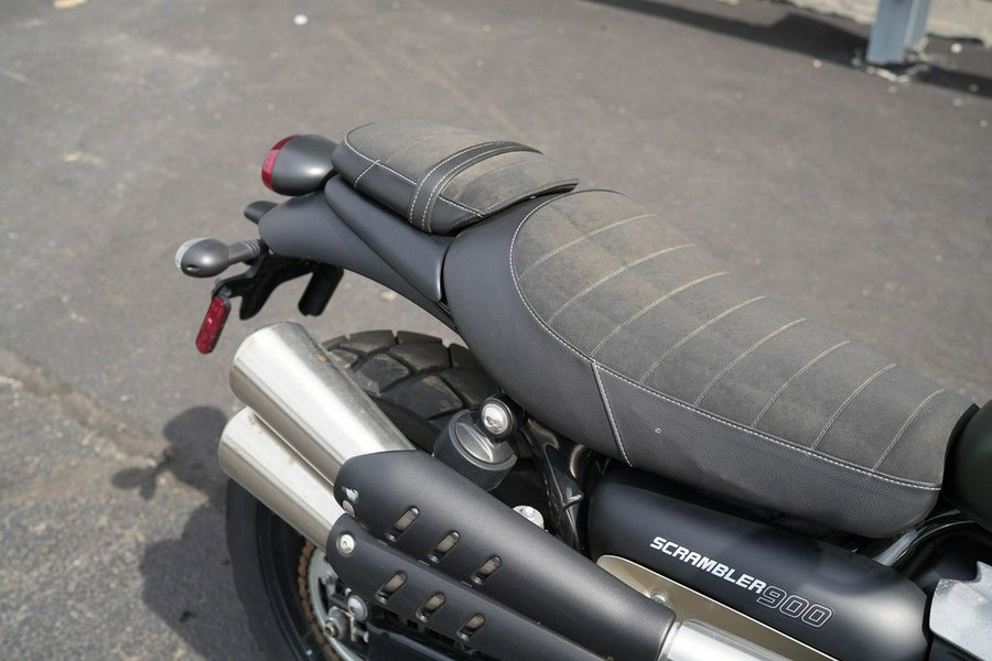 2023 Triumph Scrambler 900 Matte Khaki Green