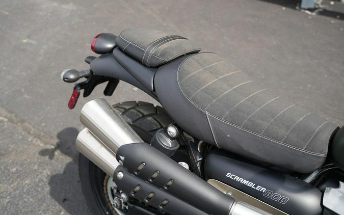 2023 Triumph Scrambler 900 Matte Khaki Green