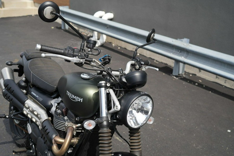 2023 Triumph Scrambler 900 Matte Khaki Green