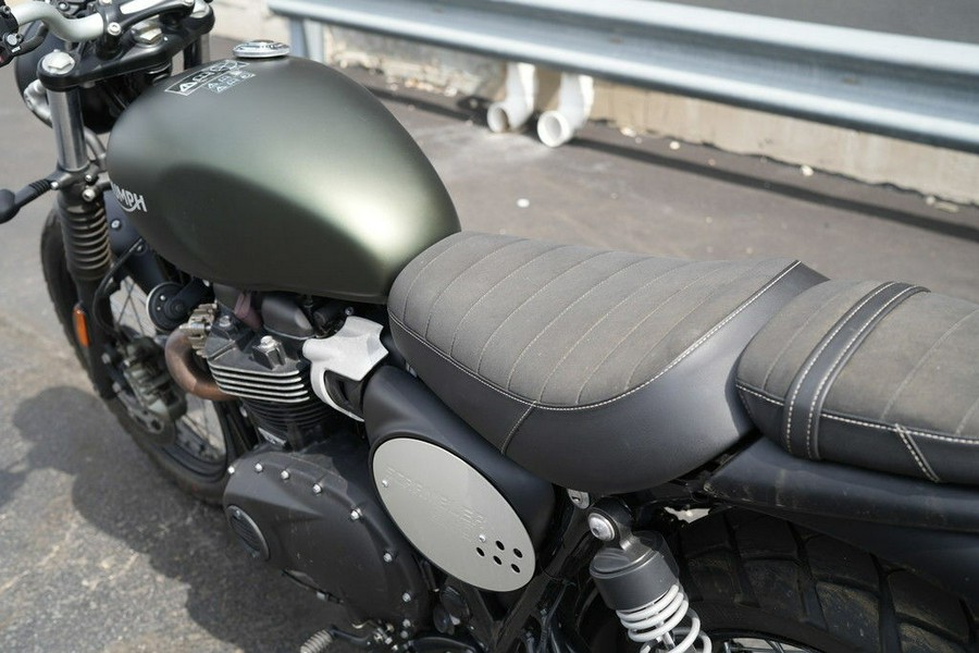 2023 Triumph Scrambler 900 Matte Khaki Green