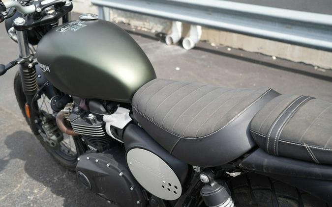 2023 Triumph Scrambler 900 Matte Khaki Green