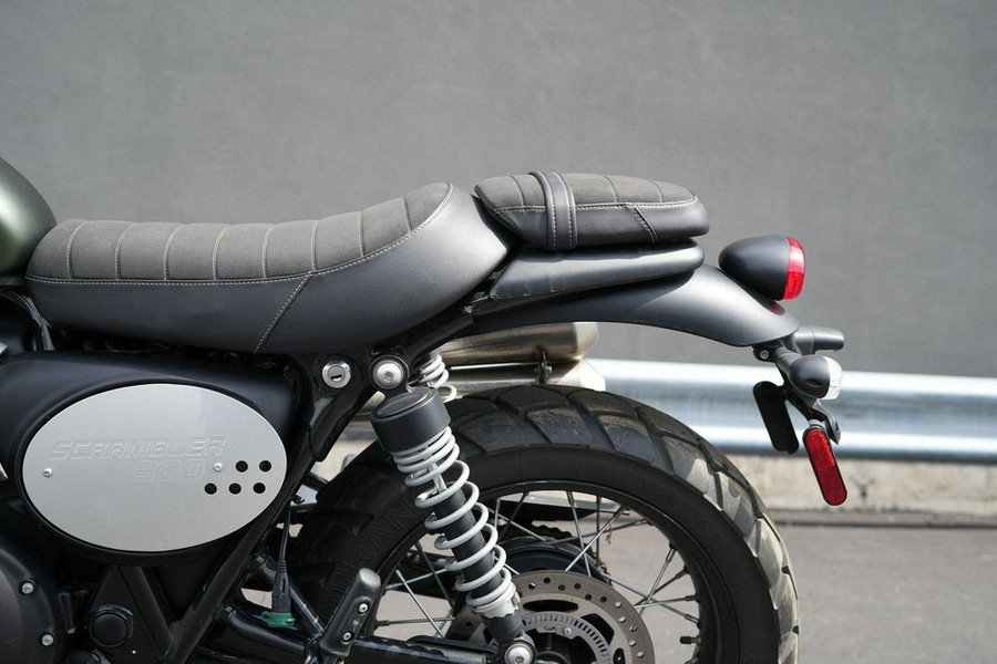 2023 Triumph Scrambler 900 Matte Khaki Green
