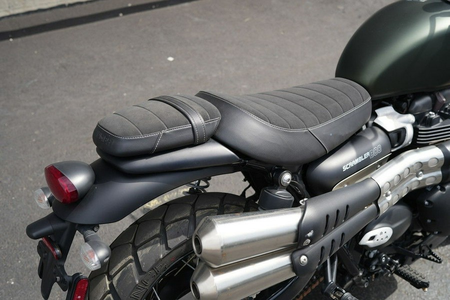 2023 Triumph Scrambler 900 Matte Khaki Green