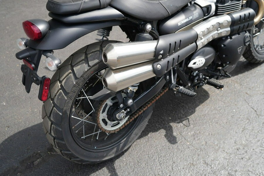 2023 Triumph Scrambler 900 Matte Khaki Green