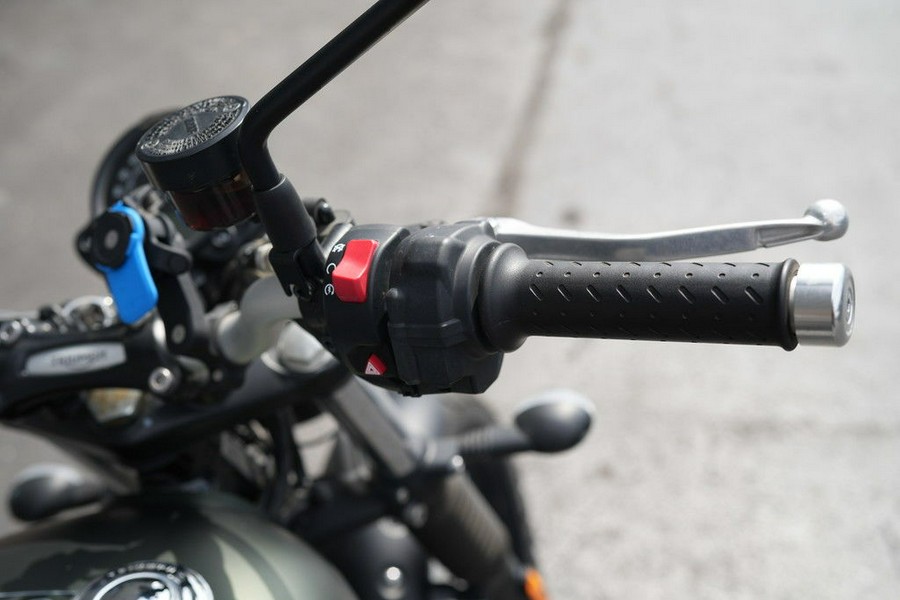 2023 Triumph Scrambler 900 Matte Khaki Green