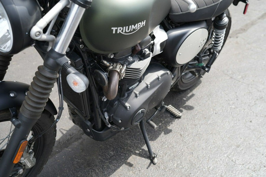 2023 Triumph Scrambler 900 Matte Khaki Green