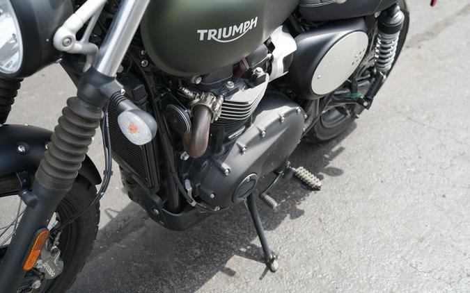 2023 Triumph Scrambler 900 Matte Khaki Green