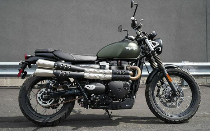 2023 Triumph Scrambler 900 Matte Khaki Green