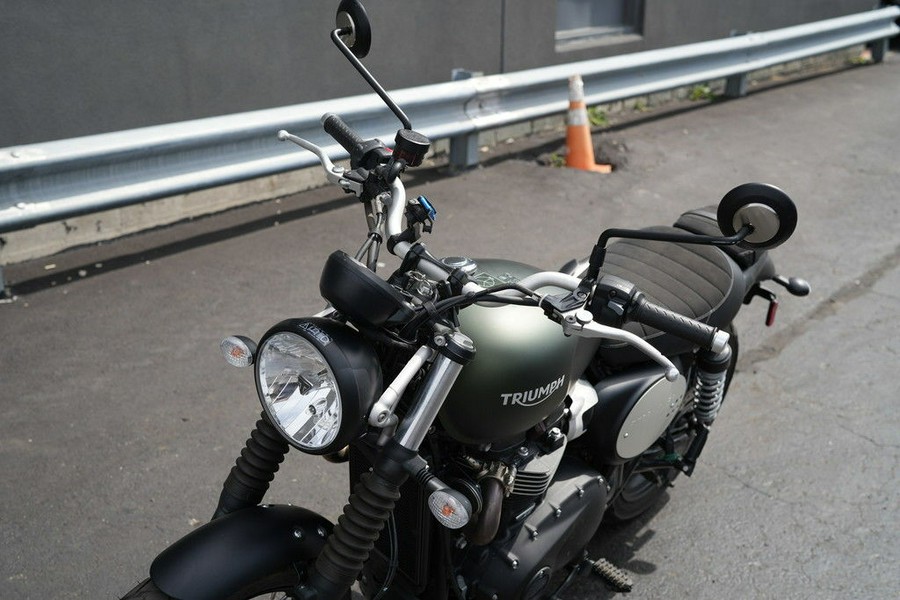 2023 Triumph Scrambler 900 Matte Khaki Green