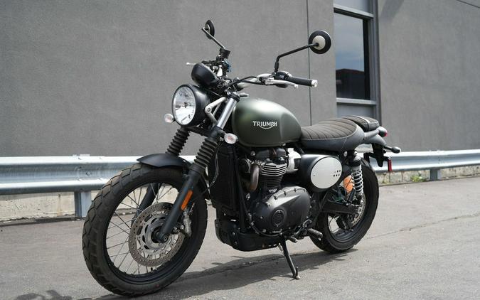 2023 Triumph Scrambler 900 Matte Khaki Green