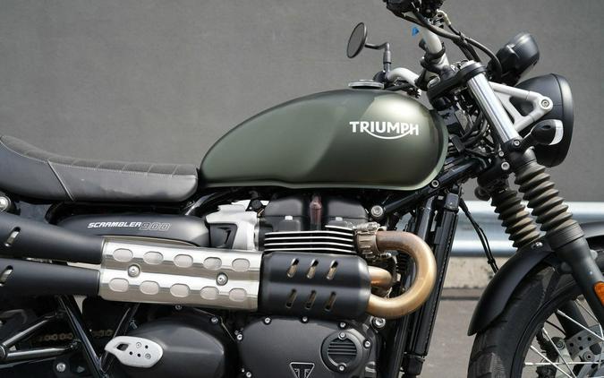 2023 Triumph Scrambler 900 Matte Khaki Green