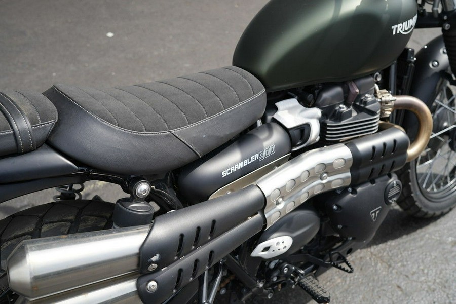 2023 Triumph Scrambler 900 Matte Khaki Green