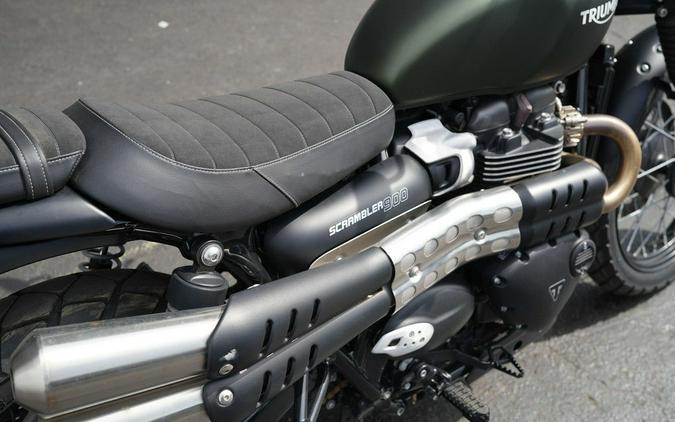 2023 Triumph Scrambler 900 Matte Khaki Green