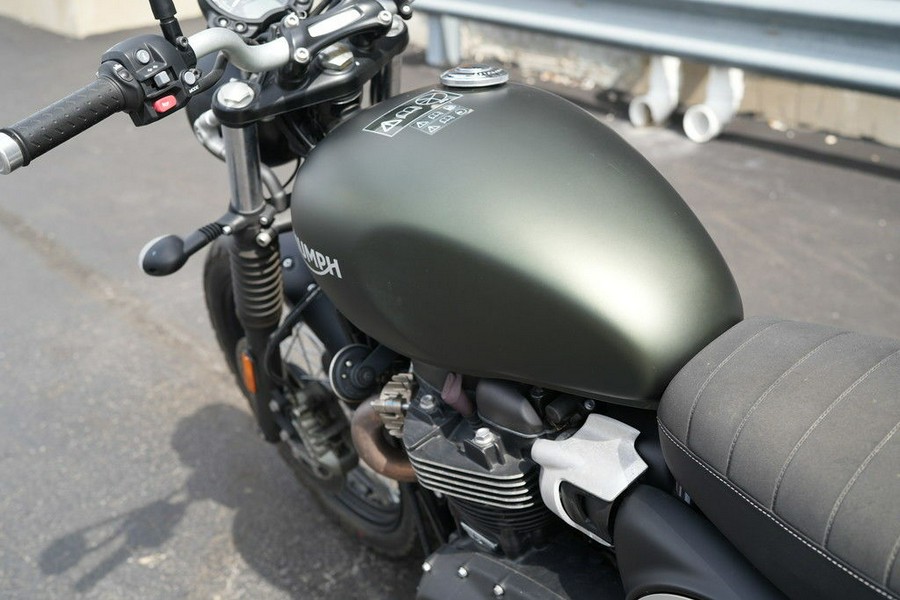 2023 Triumph Scrambler 900 Matte Khaki Green