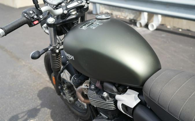 2023 Triumph Scrambler 900 Matte Khaki Green