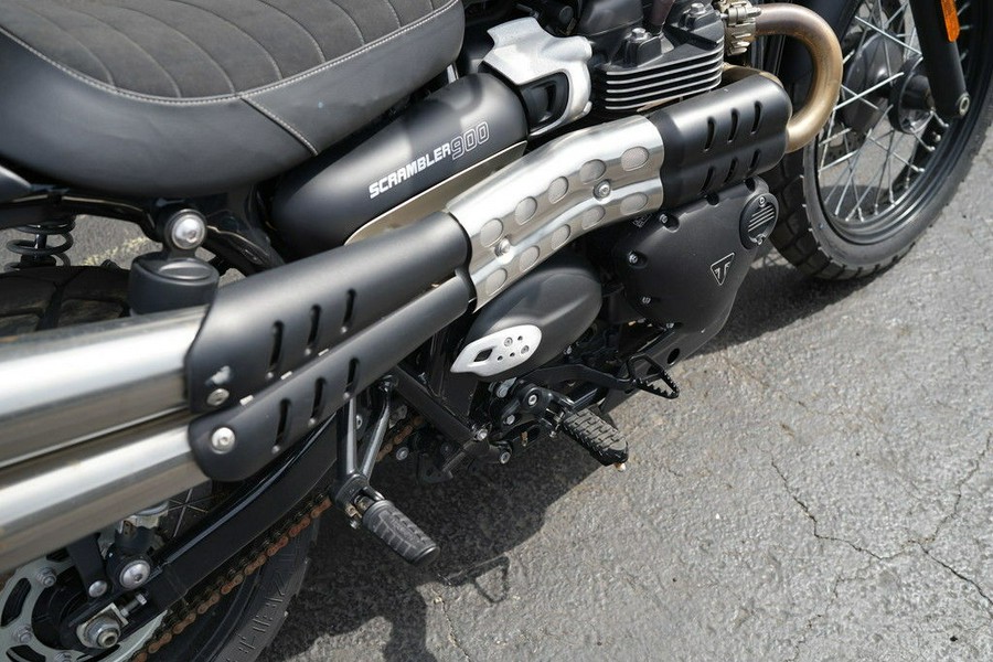 2023 Triumph Scrambler 900 Matte Khaki Green