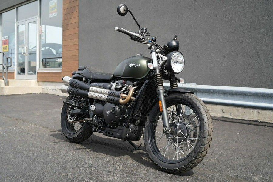 2023 Triumph Scrambler 900 Matte Khaki Green