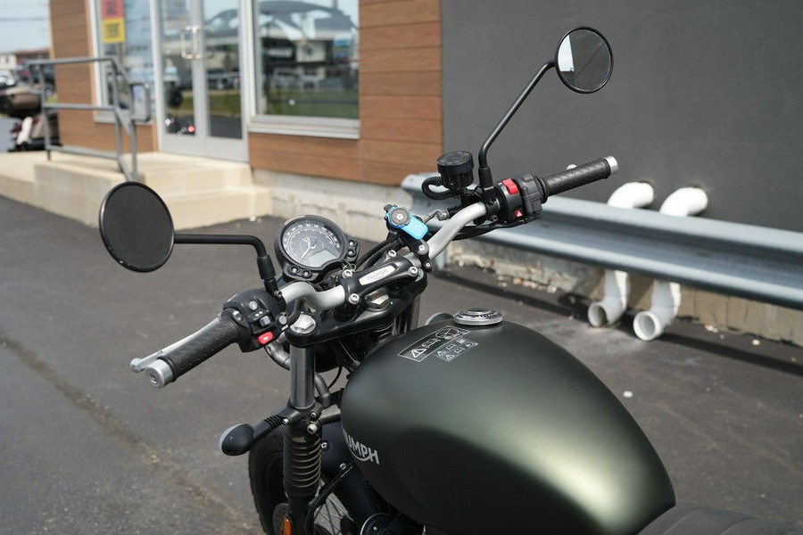 2023 Triumph Scrambler 900 Matte Khaki Green