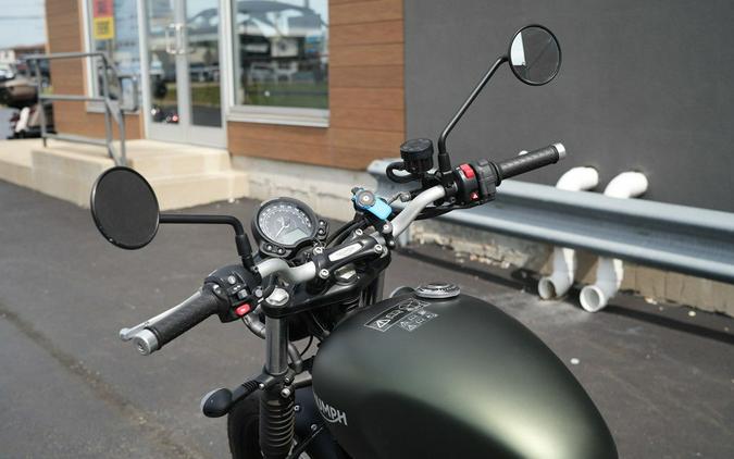 2023 Triumph Scrambler 900 Matte Khaki Green