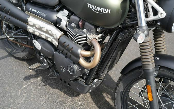 2023 Triumph Scrambler 900 Matte Khaki Green